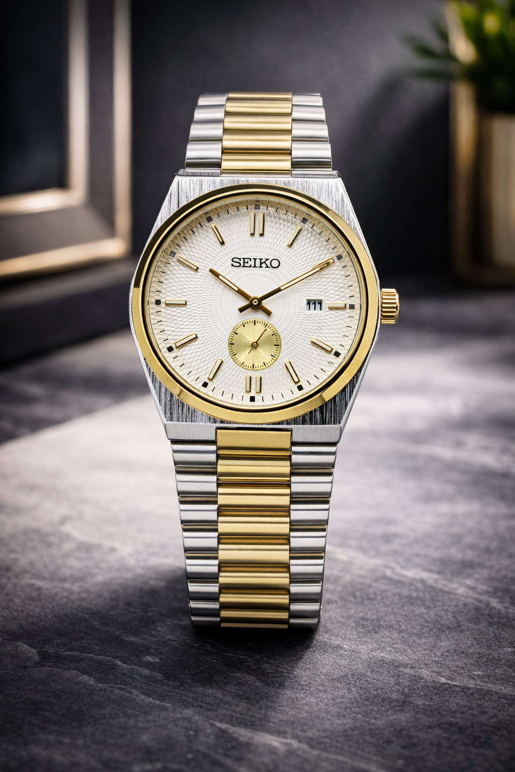 Seiko Down Second Quartz Watch