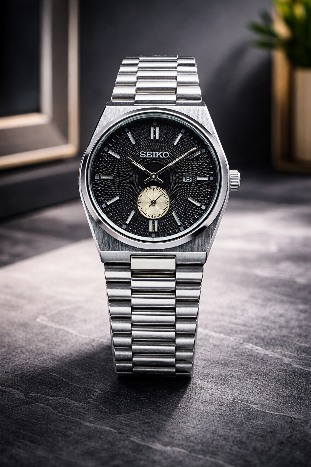Seiko Down Second Quartz Watch